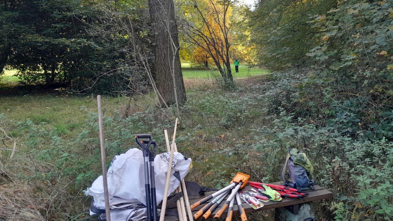 Werkzeuge zur Parkpflege Werkzeuge zur Parkpflege